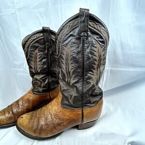 Tony Lama Cowboy Western Boots Size 11D Made in USA  6532
